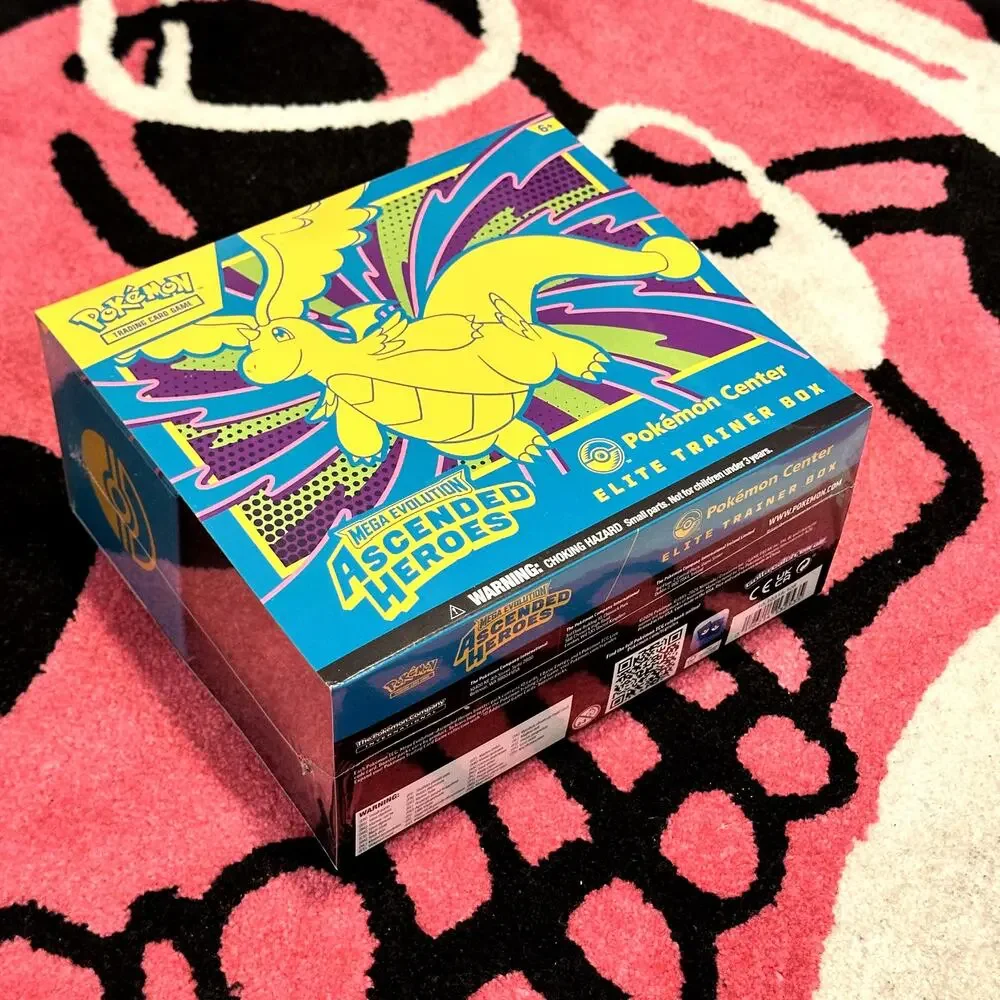 Pokémon Center Ascended Heroes Elite Trainer Box – Sealed – As Pictured